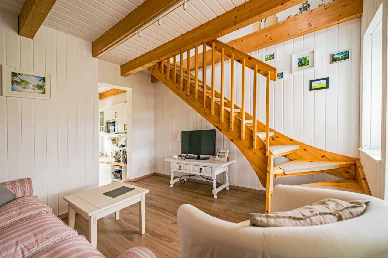 Deichkroenchen Ferienwohnung Altes Land Hamburg Jork Bagian luar foto