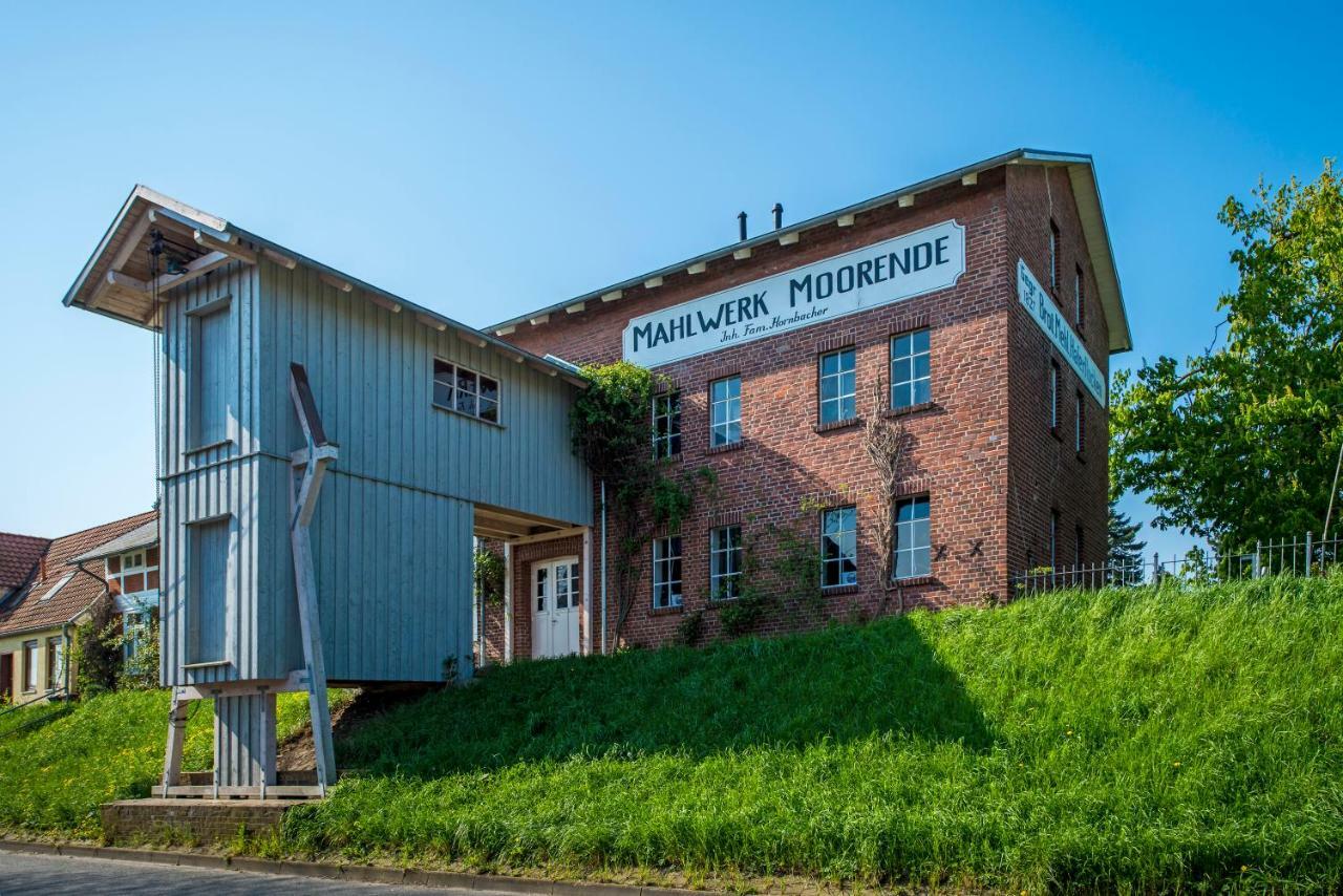 Deichkroenchen Ferienwohnung Altes Land Hamburg Jork Bagian luar foto
